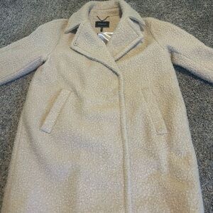 BCBGMaxAzria Tan Teddy Jacket - Like NEW!
